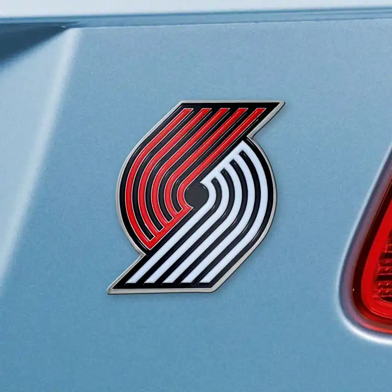Portland Trail Blazers Emblem; Red Last Chance