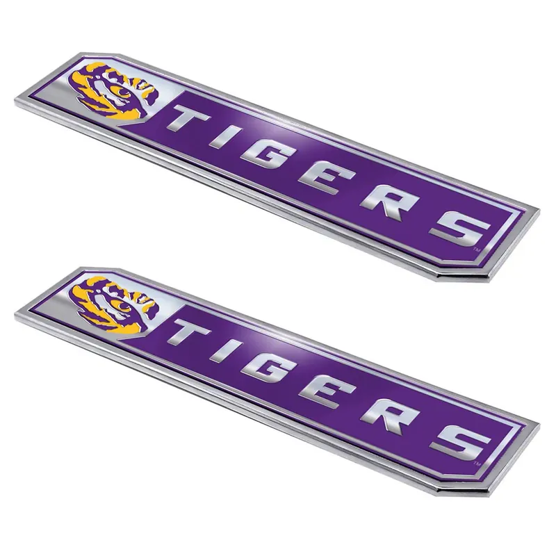 LSU Embossed Emblems; Purple One Day Deal