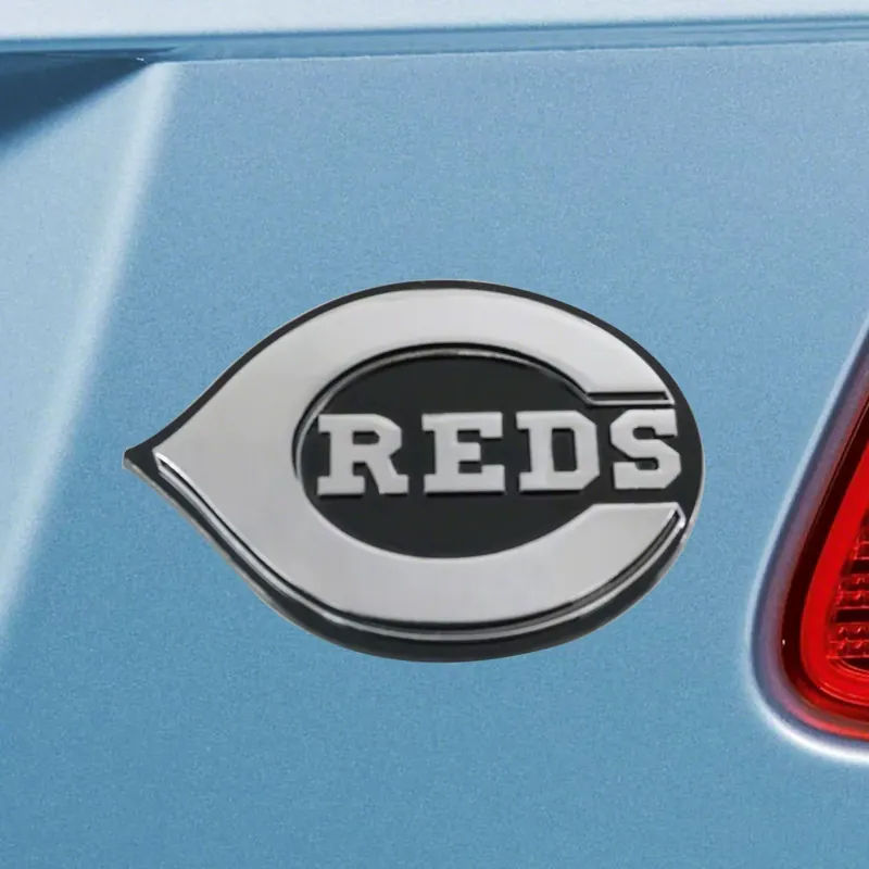 Cincinnati Reds Emblem; Chrome Last Chance