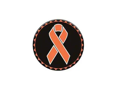 Bulk Order Kidney Cancer Ribbon Rated Badge