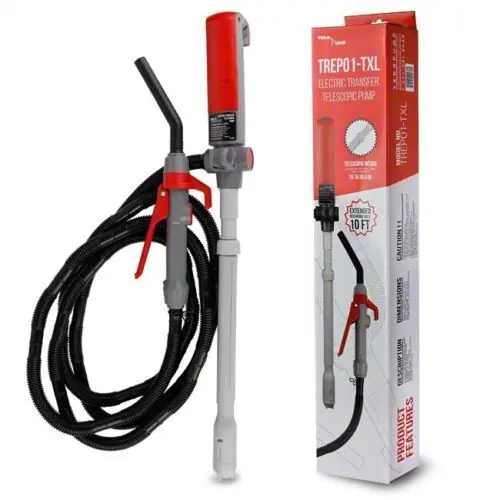 Place Order TeraPump Telescopic Chemical Battery Powered Transfer Pump