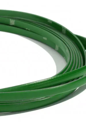 Accent Color Edge Trim for Front Splitter and Side Splitters; Green Shop Now