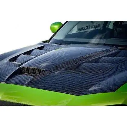 Genuine Black Ops Auto Works Sniper 1.0 Hood; Carbon Fiber