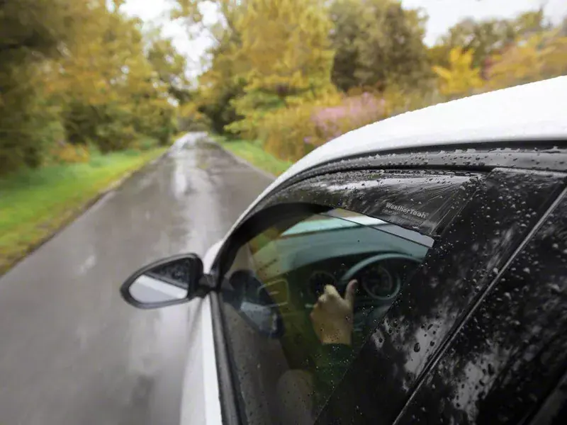 Weathertech Side Window Deflectors; Front and Rear; Dark Smoke Price Drop