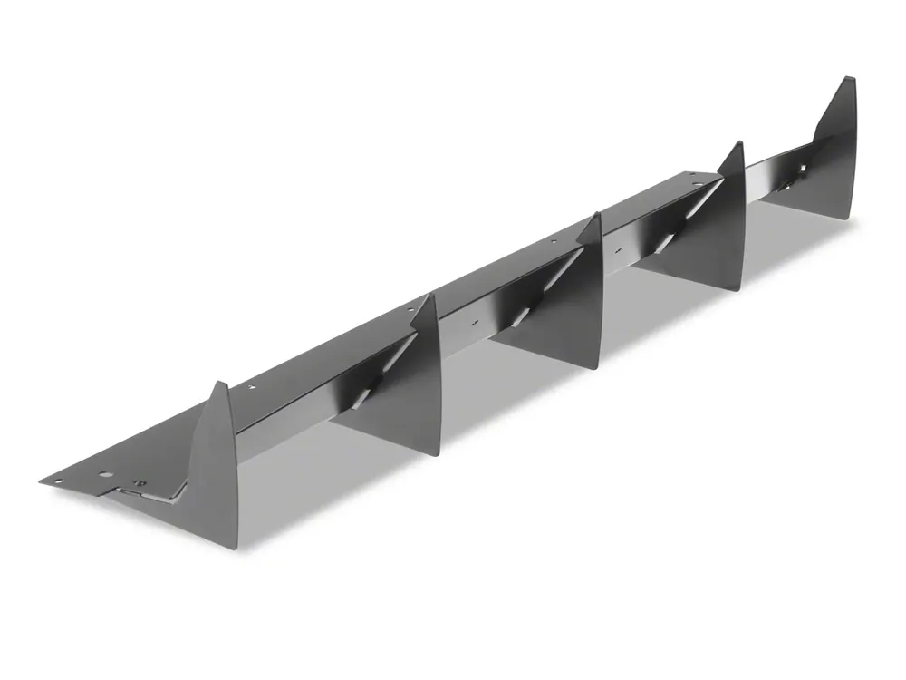 FS Performance Engineering Rear Diffuser Center Fins; Semi-Gloss Black Sale