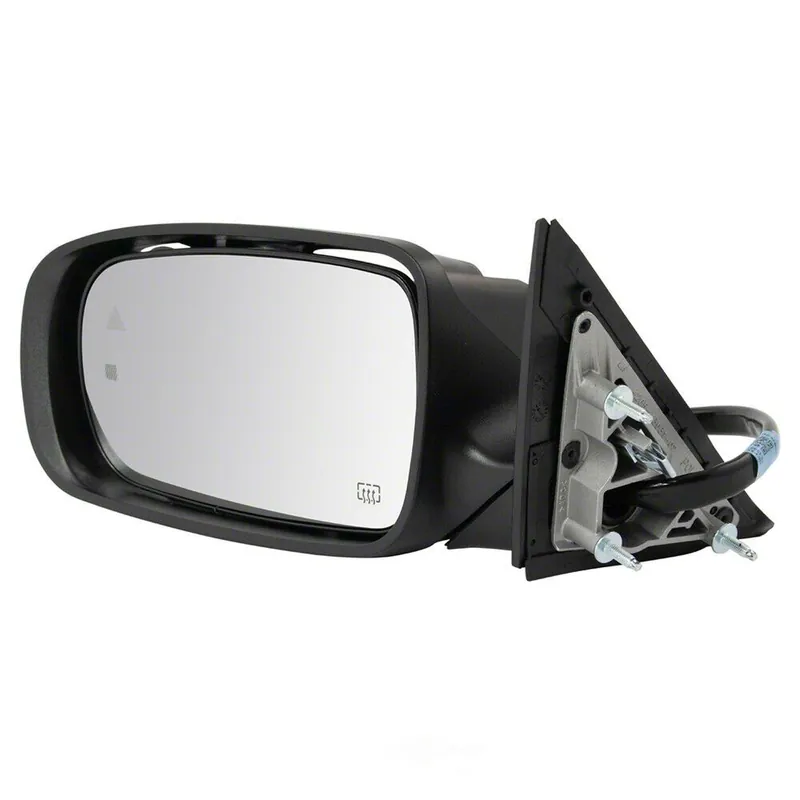 Hot Deal Powered Heated Memory Mirror with Blind Spot Detection; Driver Side