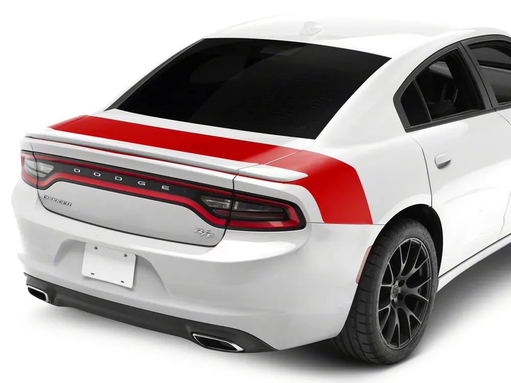 Trending SEC10 Tail Graphic; Red
