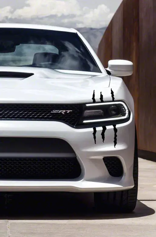 While Supplies Last Battle Scars Decals; Azure Blue