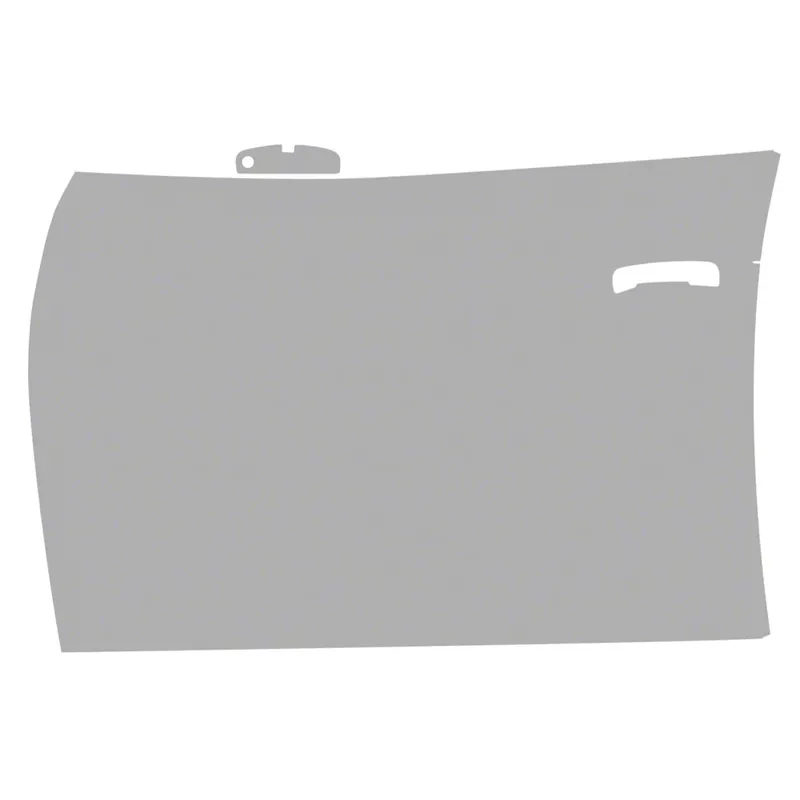 Luxury Paint Protection PPF Pre-Cut Kit; Full Front Driver Side Door; Gloss