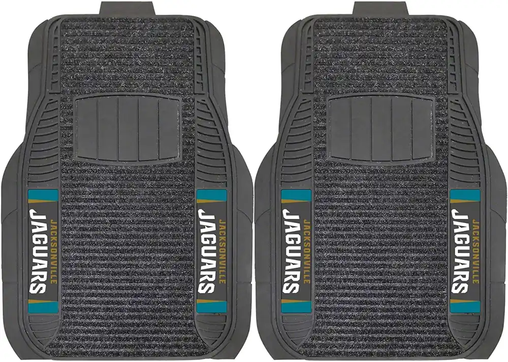 Bulk Order Molded Front Floor Mats with Jacksonville Jaguars Logo