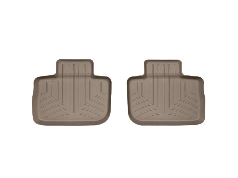 Weathertech DigitalFit Rear Floor Liners; Tan Trusted Brand