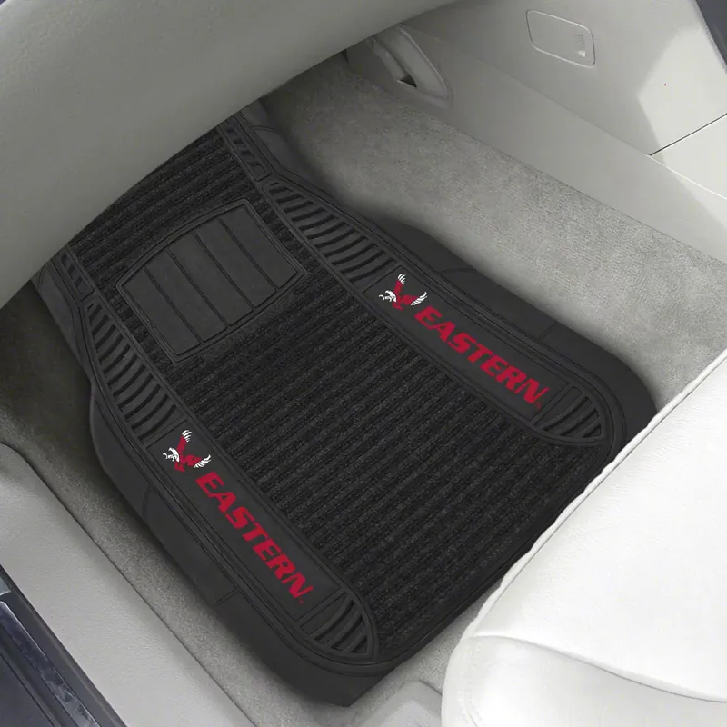 Modern Molded Front Floor Mats with Eastern Washington University Logo