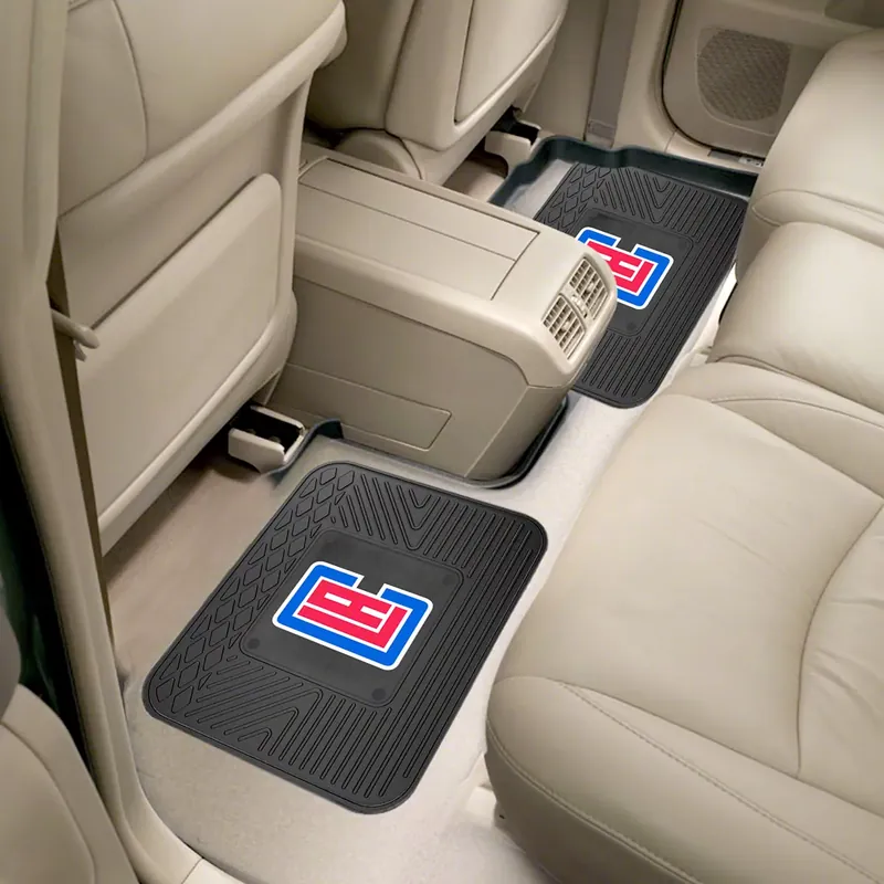 Last Chance Molded Rear Floor Mats with Los Angeles Clippers Logo
