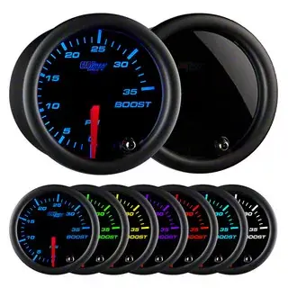 Luxury 35 PSI Boost Gauge; Tinted 7 Color