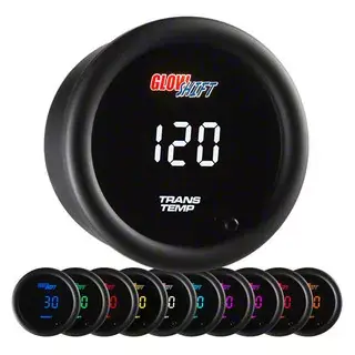 Buy Online Digital Transmission Temperature Gauge; Black 10 Color
