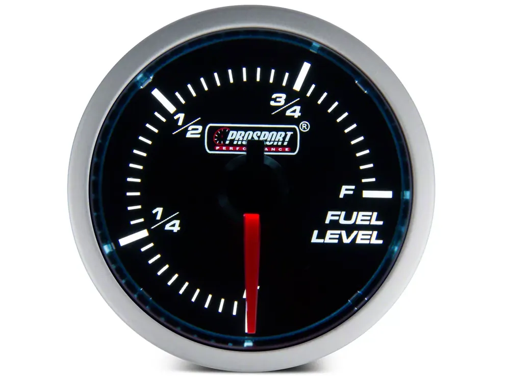 Prosport 52mm Performance Series Fuel Level Gauge; Electrical; Blue/White Big Sale
