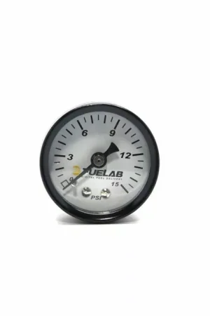 Fuelab 1.50 Inch CARB Fuel Pressure Gauge; 0-15 PSI Hot Picks