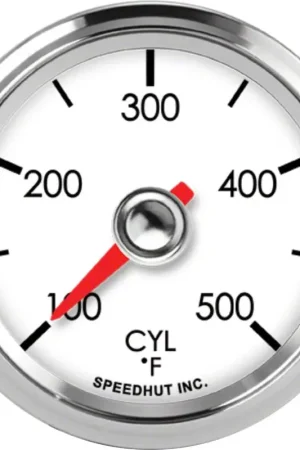 Speedhut Legacy Series 2-1/16-Inch Cylinder Head Temperature Gauge; 100-500 Degrees Fahrenheit Buy Today
