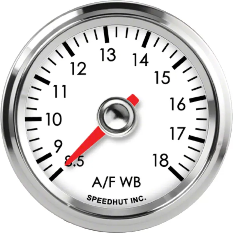 Free Shipping Speedhut Legacy Series 2-1/16-Inch Standalone Air/Fuel Wideband with Analog Out, O2 gauge 8.5-18