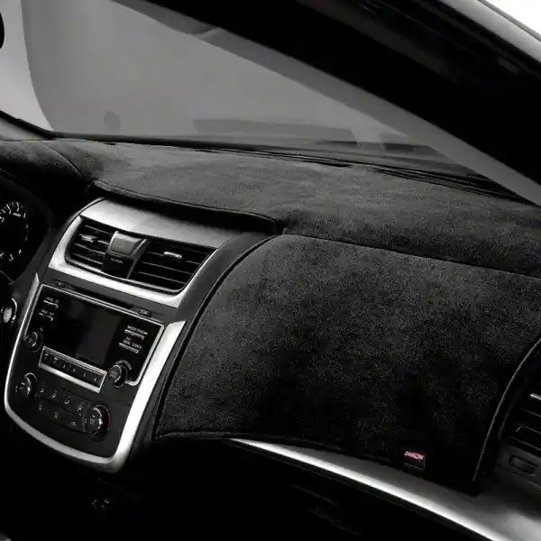 Cheap Covercraft VelourMat Custom Dash Cover; Black