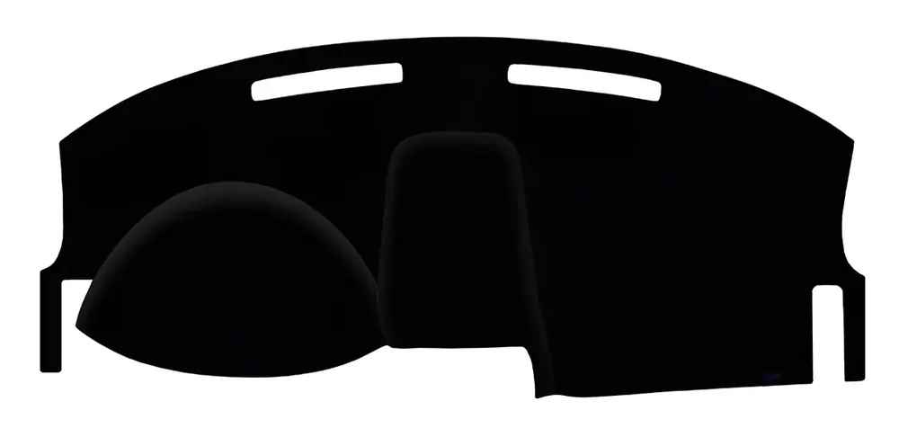 Get Yours Custom Fit Dash Cover; Brushed Suede Black