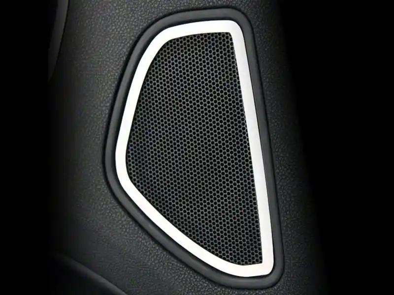 Latest Rear Door Speaker Trim; Polished