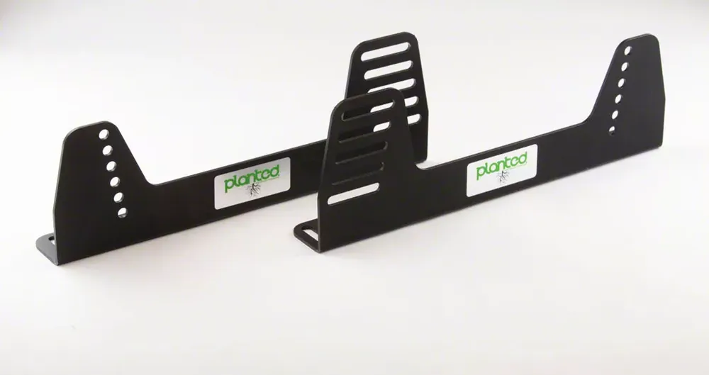 Aluminum 90-Degree Universal Side Mount Seat Bracket; Black Get Yours