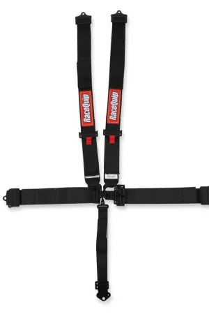 RaceQuip 5-Point Latch and Link Seat Harness; Black Mega Sale