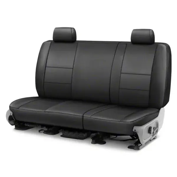 Next Day Delivery Covercraft Precision Fit Seat Covers Leatherette Custom Second Row Seat Cover; Black