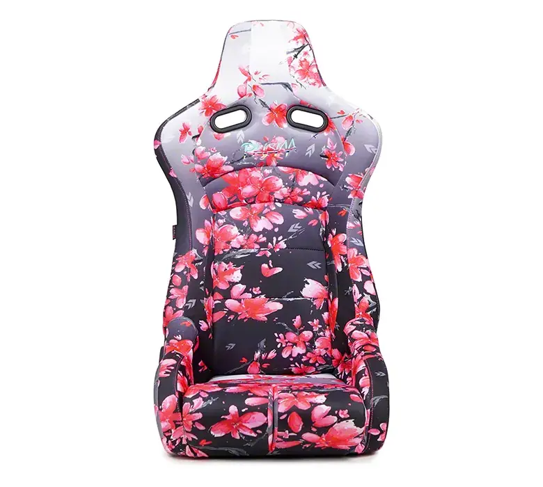 In Demand NRG Innovations Prisma Lab Reclinable Bucket Seats; Medium; Sakura
