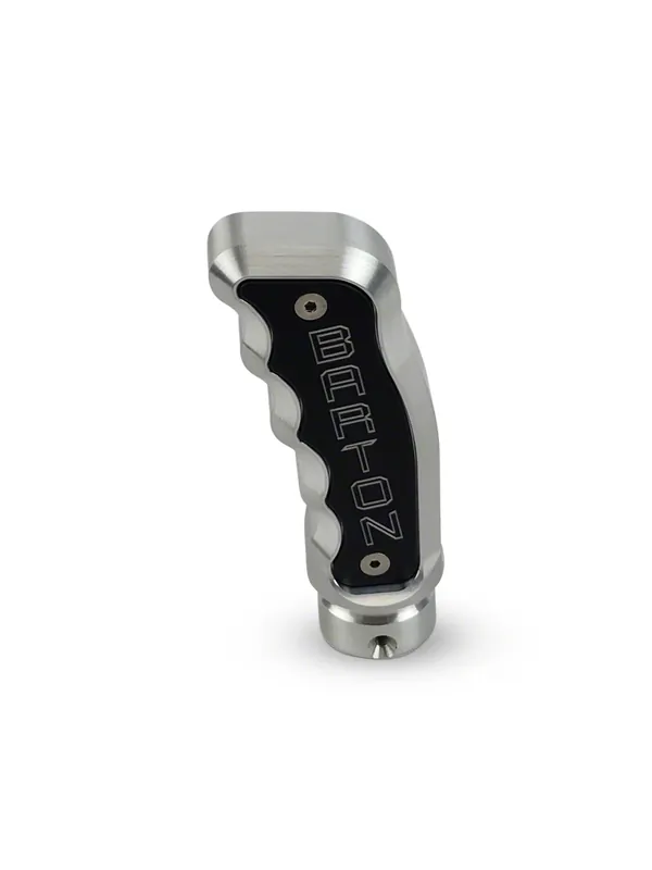 Barton Automatic Pistol Grip Shift Knob with Barton Engraving; Brushed Genuine