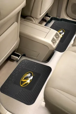 While Supplies Last Molded Rear Floor Mats with University of Missouri Logo