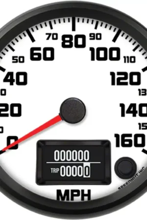 Speedhut Street XL Series 4-Inch GPS Speedometer; 160 MPH Clearance