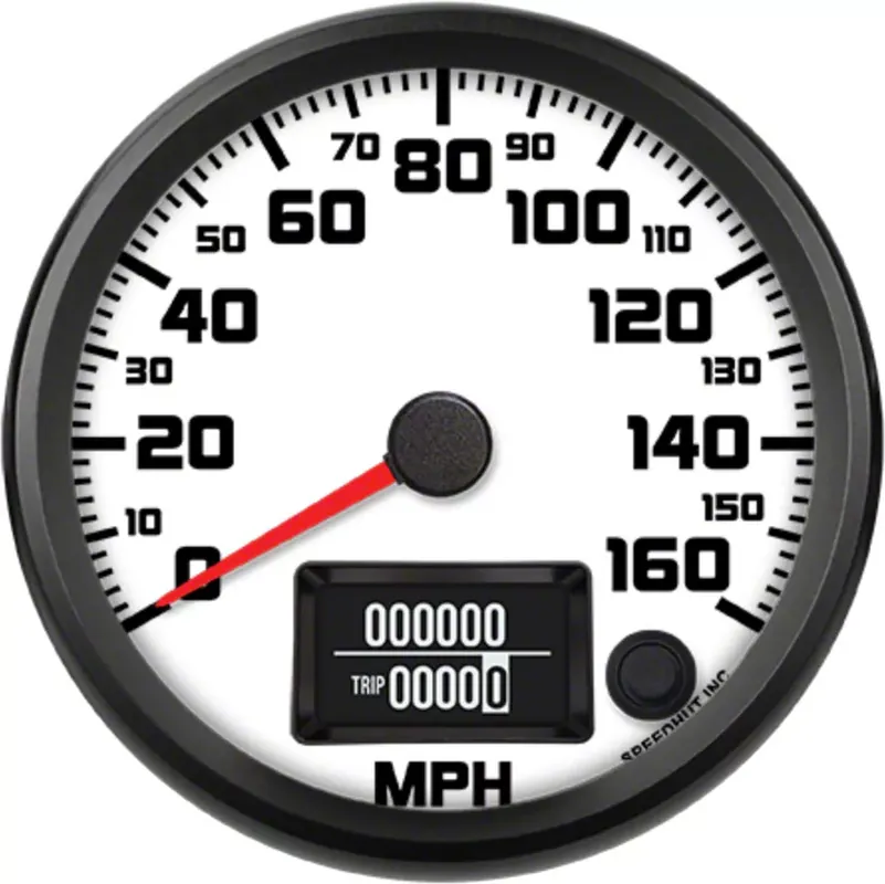 Speedhut Street XL Series 4-Inch GPS Speedometer; 160 MPH Clearance