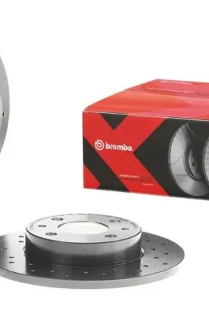 Weekend Sale Brembo 01-09 Volvo S60/99-06 S80/01-07 V70 Rear Premium Xtra Cross Dri — PMD Premier Motoring Development