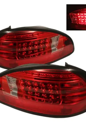 Deal Spyder Pontiac Grand Prix 97-03 LED Tail Lights Red Clear ALT-YD-PGP97 — PMD Premier Motoring Development