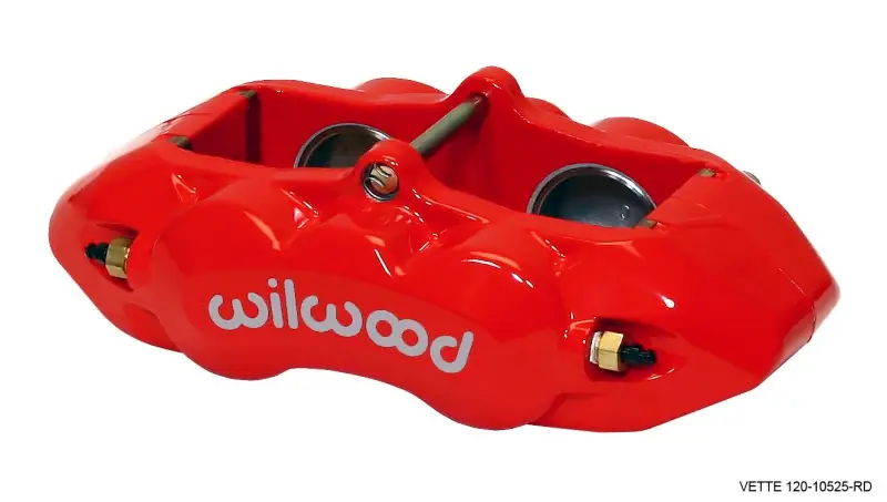 High Quality Wilwood Caliper-D8-4 Front Red 1.88in Pistons 1.25 Disc — PMD Premier Motoring Development