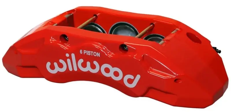 Wilwood Caliper-TX6R- R/H - Red 2.00/1.88/1.88in Pistons 1.50in Disc — PMD Premier Motoring Development High Quality
