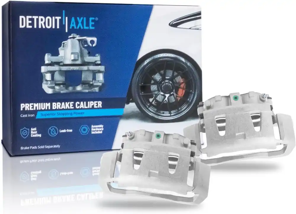 Same Day Shipping Pair Front Brake Calipers (Remanufactured)