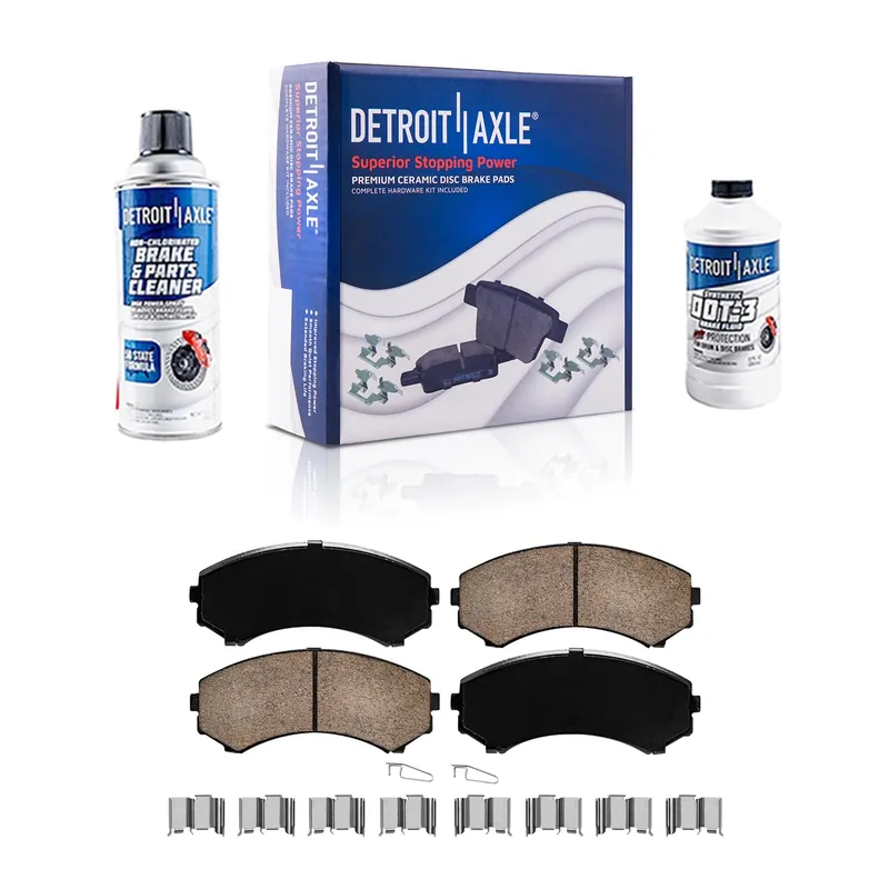 No Minimum Order 4pc Front Ceramic Brake Pads Kit