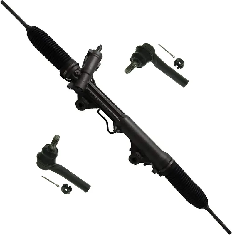 Buy Direct Power Steering Rack and Pinion Outer Tie Rods Suspension Kit