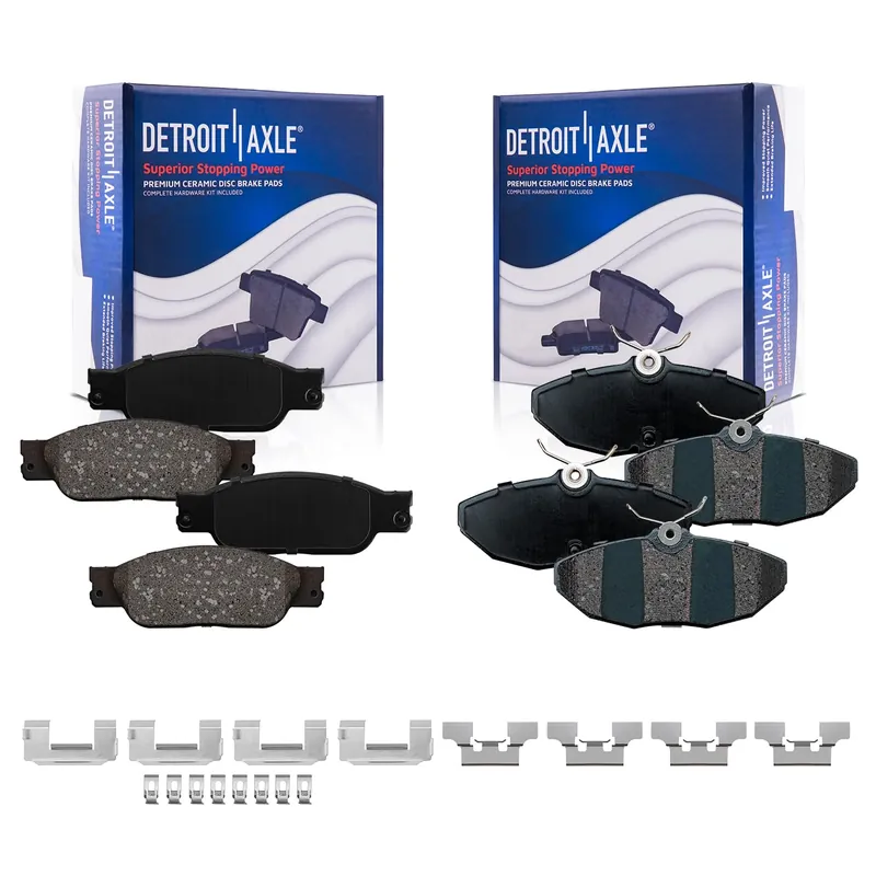 Save Now 4pc Front & Rear Ceramic Brake Pads Kit