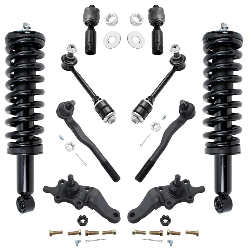 Wholesale 10pc Front Struts Sway Bar Links Ball Joints Tie Rods Suspension Kit