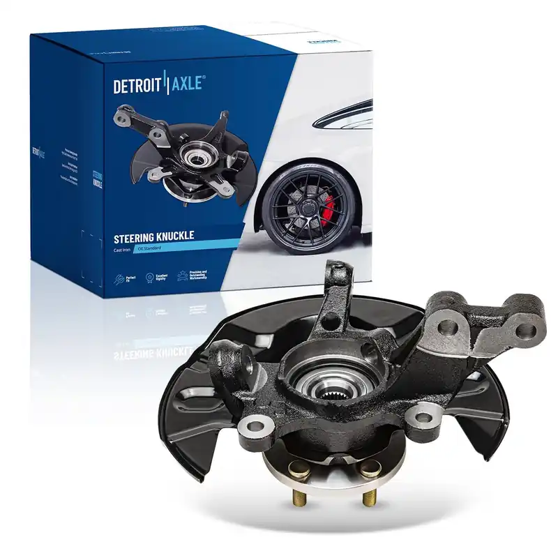 Last Chance Front Driver Side Steering Knuckle and Wheel Hub Bearing