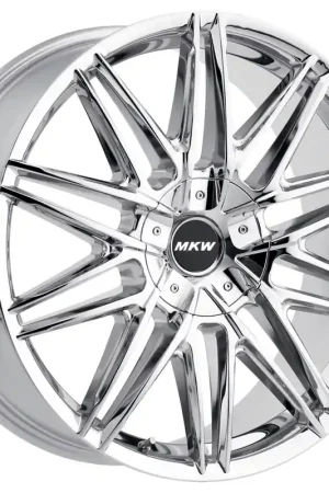 Exclusive Offer MKW Offroad M124 Chrome Wheel; 22x9; 18mm Offset