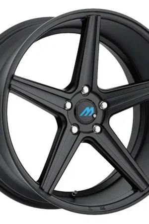 MACH Euro Concave ME.1 Satin Black Wheel; 18x9.5; 40mm Offset New Release