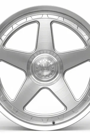 Crown Forged Wheels CF-1 Machined/Brushed Wheel; Rear Only; 20x10.5; 22mm Offset Factory Price