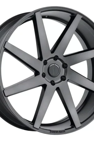 Status Brute Carbon Graphite Wheel; 22x9.5; 15mm Offset Genuine