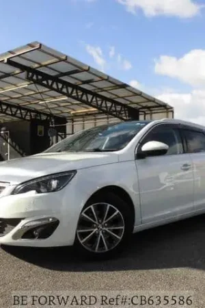 Fast Shipping Used 2015 PEUGEOT 308/T9WHN02 for sale. Find an affordable Used PEUGEOT 308 with No.1 Japanese used car exporter BE FORWARD.
