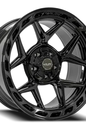 4Play 4P55 Wheel 20x12 5x127 & 5x139.7 Gloss Black w/ Brushed Face & Tinted Clear -44mm - FREE T-SHIRT INCLUDED! Crafted